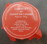 Cassoulet Confit Canard 770G
