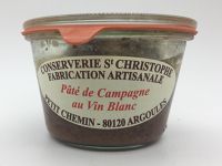 Pâté Campagne vin Blanc 270g Argoules