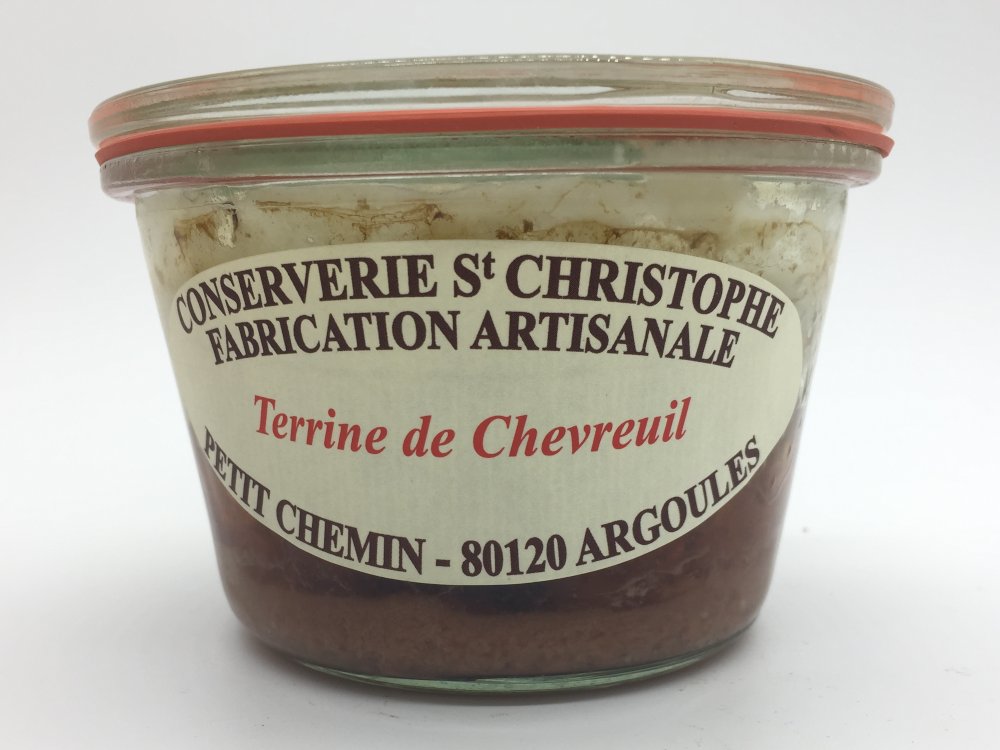 Terrine Chevreuil 270gr Saveurs de nos Terroirs