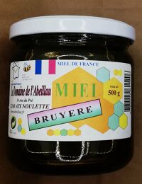 Miel de Bruyère 500g Abeillau  