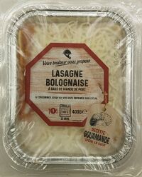 Lasagnes Bolognaise 400gr