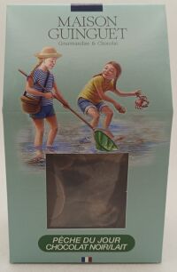 Pêche du jour chocolats noir/lait 120g