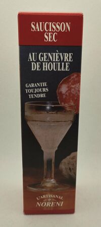 Saucisson Genièvre de Houlle 150gr noreni