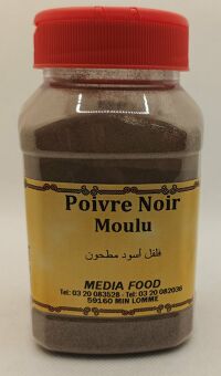 Poivre Noir Moulu 160g