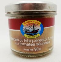 Rillettes de maquereaux fumés aux tomates séchées 90Gr Bourgain