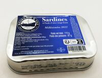 Sardines à l'huile d'olive vierge extra 115gr