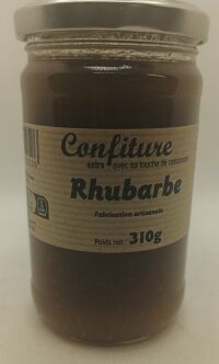 confiture Extra Rhubarbe 310g Lucullus