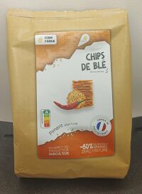 Chips de Blé piment doux fumé 90gr