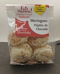 Meringues aux Pépites de chocolat 45g