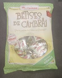 Sachet Bêtises pomme 150gr Despinoy 