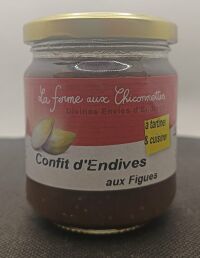 Confit d'endives figues 210gr 