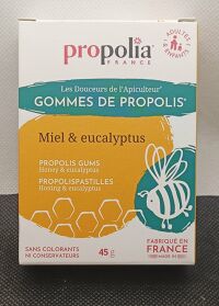 Gommes Miel & Eucalyptus 45gr Propolia 