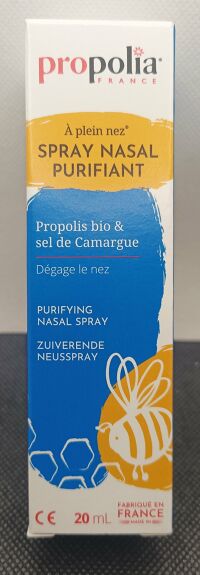 Spray nasal Purifiant bio propolis et sel de Camargue