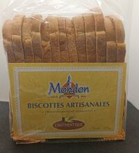 Biscottes artisanales 370g Mondon
