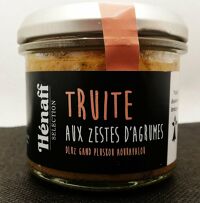 Tartinable de truite aux zestes d'agrumes 90gr