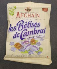 Bêtise Cambrai violette 150g Afchain 