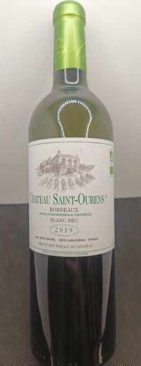 Saint-Ourens blanc sec 75cl 14%/vol