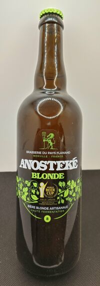 Anosteké Blonde 75cl 8%Alc/vol