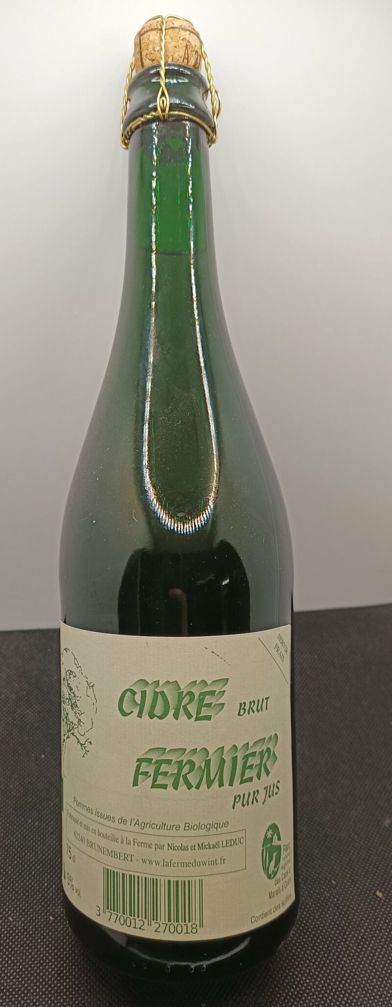 Cidre Brut Fermier Bio