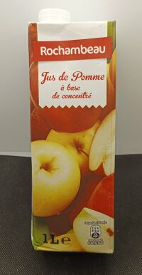 Jus de pomme 1L Rochambeau