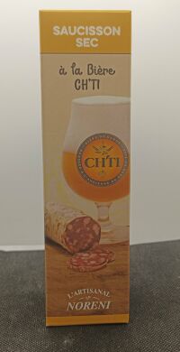 Saucisson sec Bière du ch'ti 150gr Noreni