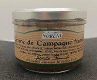 Terrine de campagne fumée 180g Noreni 