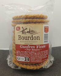 Gaufres Fines pur beurre 150gr Bourdon 