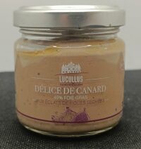 Délice canard aux figues  80g Lucullus 