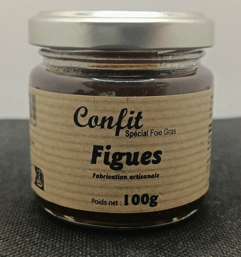 Confit de figues au thym - 100g - Boutique-Lucullus