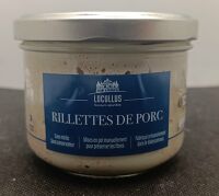 Rillettes de porc 200gr Lucullus