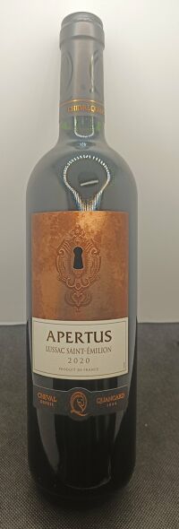 Apertus 2020 75cl 14.5%Alc/Vol