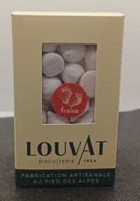 Goutte de meringue fraise 50g Louvat