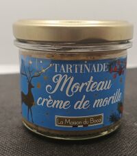 Tartinade Morteau crème de Morille 90g bocal