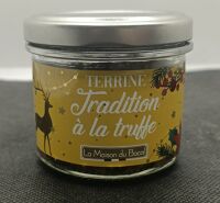 Terrine tradition à la truffe 90g bocal 