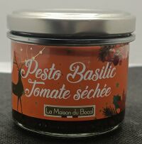 Pesto Basilic Tomate séchée 90gr bocal