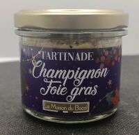 Tartinade Champignon Foie gras 90g Bocal