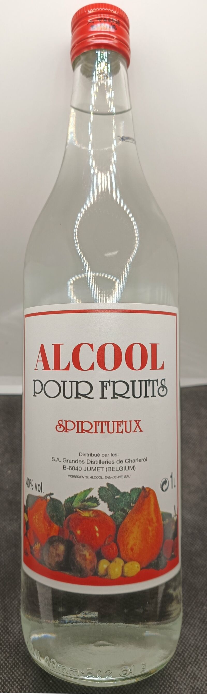Alcool de fruits 1L 40%Alc/vol - Saveurs de nos Terroirs