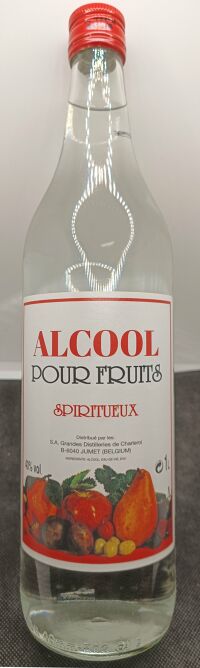 Alcool de fruits 1L 40%Alc/vol
