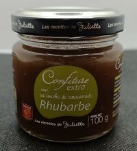 Confiture Extra Rhubarbe 100g Lucullus