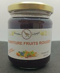 Confiture Fruits rouges 220g Rossignol 