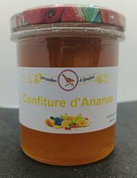 Confiture d'Ananas 350g Rossignol 