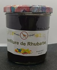 Confiture Rhubarbe 340g Rossignol 