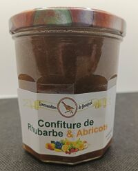 Confiture Rhubarbe Abricot 340g Rossignol