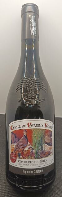 Coeur de Pedrix Rouge 75cl 14%Alc/Vol