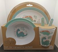 Set de vaisselle enfant Dino