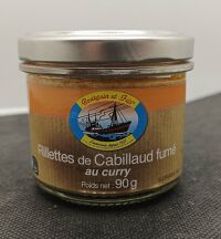 Rillettes de Cabillaud fumé 90gr bourgain