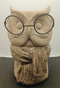Chouette à lunettes "Vivienne"