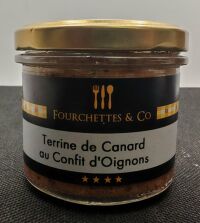 Terrine Canard au confit d'Oignon 90gr Fourch&co 