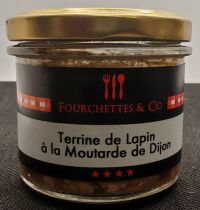Terrine Lapin Moutarde de Dijon 90g Fourch&co