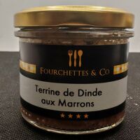 Terrine de Dinde aux Marron 90gr Fourch&co